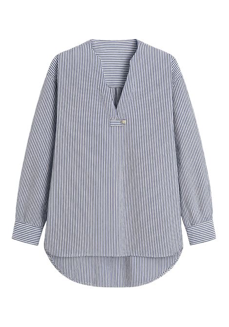 Blusa da donna in cotone a righe ALESSIA SANTI | Bluse | 511SD45042519037-01